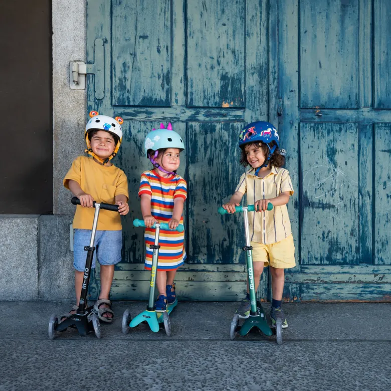 Micro Helmet, 3D Dragon - Size S (Ages 2-5)
