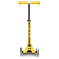 Micro Løbehjul, Mini Deluxe LED - Yellow