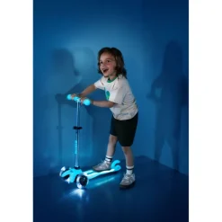 Micro Scooter, Mini Deluxe Glow LED Plus - Glacier Aqua