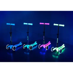 Micro Scooter, Mini Deluxe Glow LED Plus - Glacier Aqua