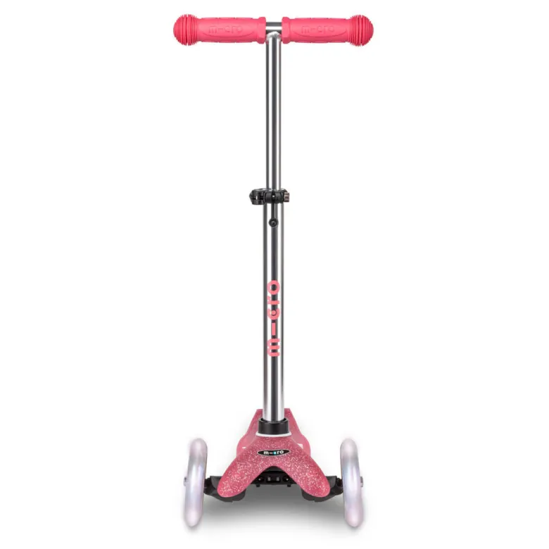Micro Scooter, Mini Deluxe Fairy Glitter LED - Pink