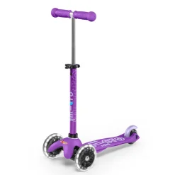 Micro Scooter, Mini Deluxe LED - Purple