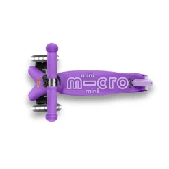 Micro Scooter, Mini Deluxe LED - Purple