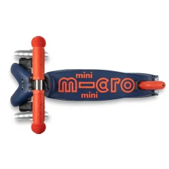 Micro Scooter, Mini Deluxe LED - Navy Blue