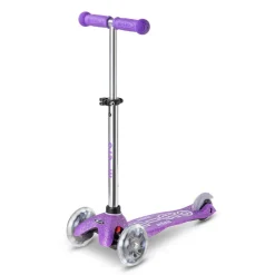 Micro Scooter, Mini Deluxe Fairy Glitter LED - Purple