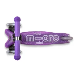 Micro Scooter, Mini Deluxe Fairy Glitter LED - Purple