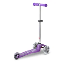 Micro Scooter, Mini Deluxe Fairy Glitter LED - Purple