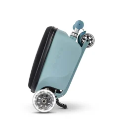Micro Suitcase and Scooter in One - Junior Patch & Play - Frosty Blue