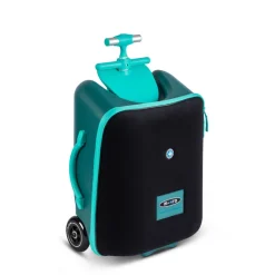 Micro Trolley Eazy Ride-On, Suitcase Kids Can Ride On - Forest Green