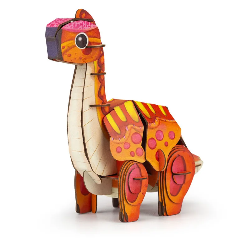 mierEdu 3D Puzzle with Sound, Brachiosaurus