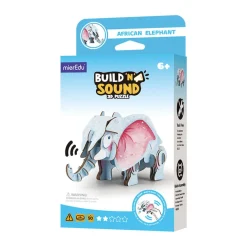mierEdu 3D Puzzle with Sound, Elephant