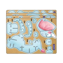 mierEdu 3D Puzzle with Sound, Elephant