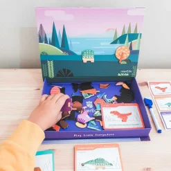mierEdu, Magnetic Play Set - Dinosaurs