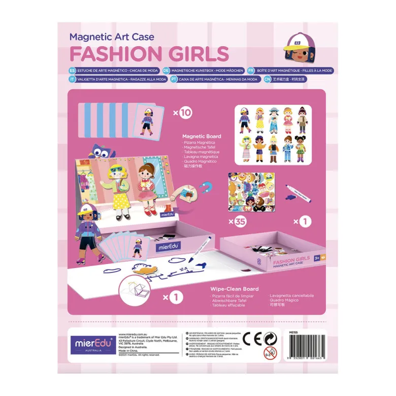 mierEdu Magnetic Play Set – Dress-Up