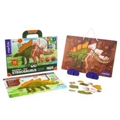 mierEdu, Magnetic Playboard/Puzzle - Stegosaurus