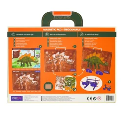 mierEdu, Magnetic Playboard/Puzzle - Stegosaurus