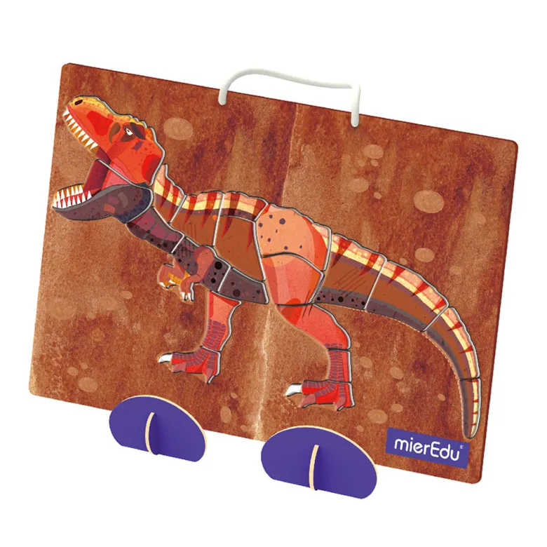 mierEdu, Magnetic Playboard/Puzzle - T Rex