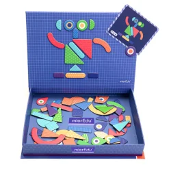 mierEdu Magnetic Playset - Shape and Figure