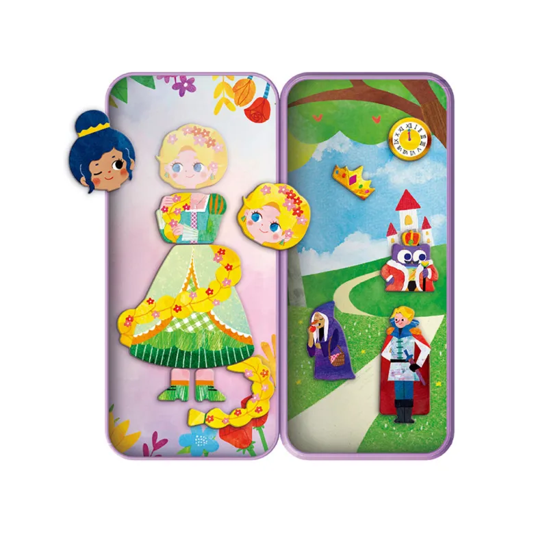 mierEdu, Magnetic Travel Set, Dress-Up Figures - Adventure