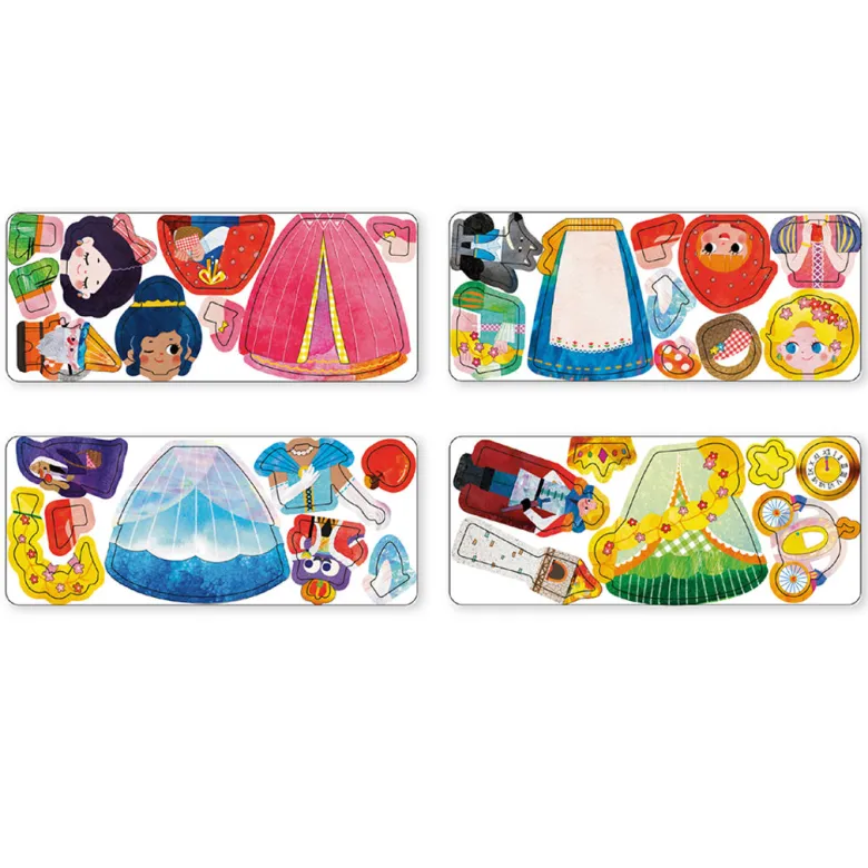 mierEdu, Magnetic Travel Set, Dress-Up Figures - Adventure