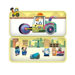 mierEdu, Magnetic Travel Set, Construction Site