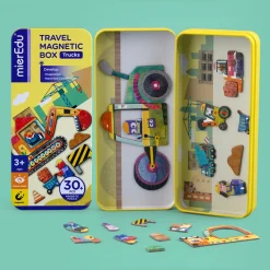 mierEdu, Magnetic Travel Set, Construction Site