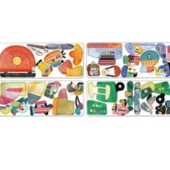 mierEdu Magnetic Travel Set, Airplanes