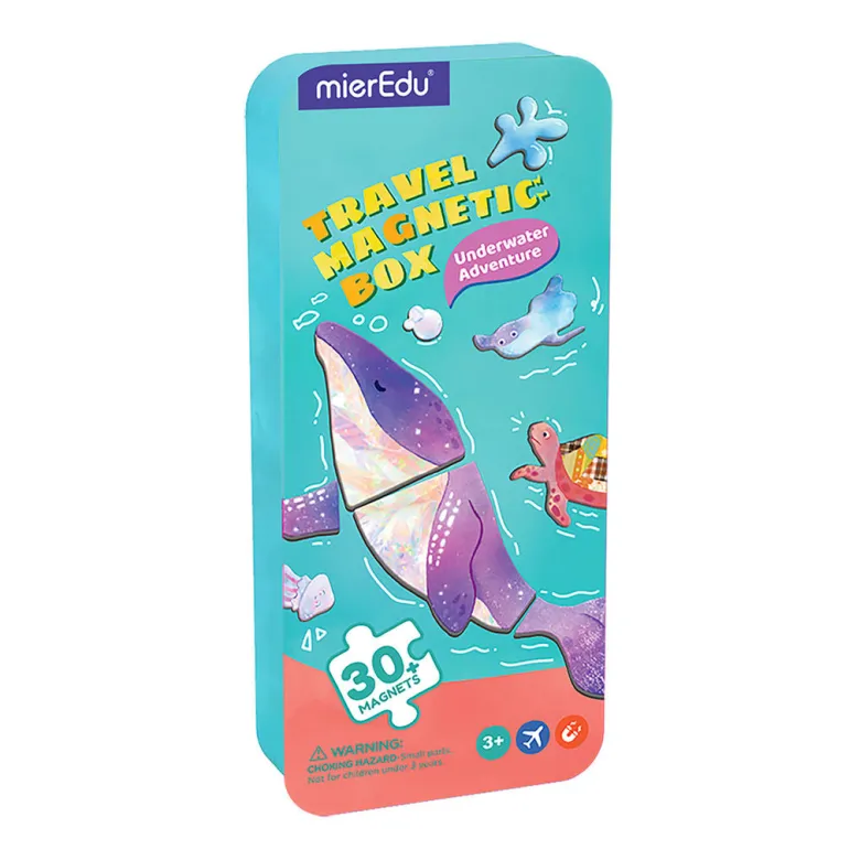 mierEdu Magnetic Travel Set, Ocean Animals