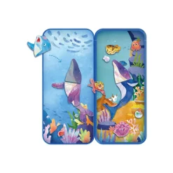 mierEdu Magnetic Travel Set, Ocean Animals