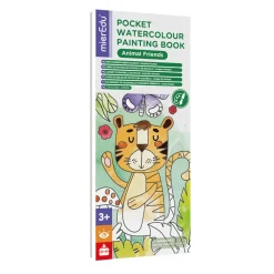 mierEdu, Watercolor Painting Book – Animal Friends