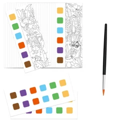 mierEdu, Watercolor Painting Book – Animal Friends