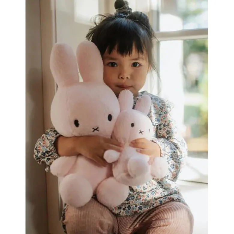 Miffy Terry Bunny Soft Toy, 23 cm – Pink