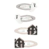 Mimi & Lula - 4 Hair Clips - Haunted House Halloween