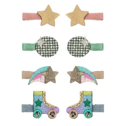 Mimi & Lula - 8 Hair Clips - Mini Disco Diva Dancing Queen