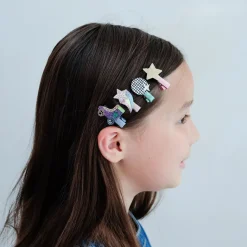 Mimi & Lula - 8 Hair Clips - Mini Disco Diva Dancing Queen