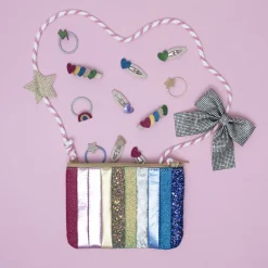 Mimi & Lula - 8 Hair Elastics - Mini Rainbow Dancing Queen