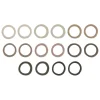 Mimi & Lula - 16 Hair Elastics - Mini Towelling Prairie Girl