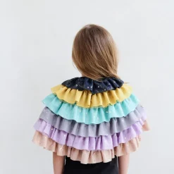 Mimi & Lula - Cape - Rainbow Ruffle