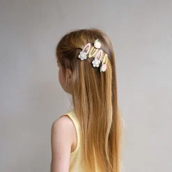 Mimi & Lula 4 Hair Clips, Blossom Peaches and Cream