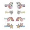 Mimi & Lula 8 Hair Clips, Mini Dreamy My Little Unicorn