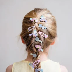 Mimi & Lula 8 Hair Clips, Mini Dreamy My Little Unicorn