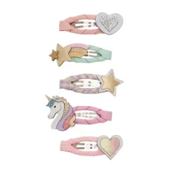 Mimi & Lula 5 Hair Clips, Mini Dreamy My Little Unicorn