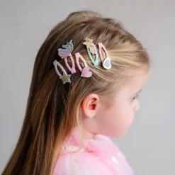 Mimi & Lula 5 Hair Clips, Mini Dreamy My Little Unicorn