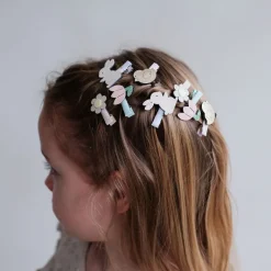 Mimi & Lula 8 Hair Clips, Mini Easter