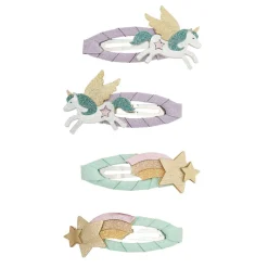 Mimi & Lula 4 Hair Clips, My Little Unicorn