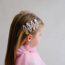 Mimi & Lula 4 Hair Clips, Trailing Star My Little Unicorn