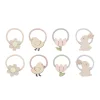 Mimi & Lula 8 Hair Elastics, Mini Easter