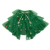 Mimi & Lula Cape, Green Christmas Tree