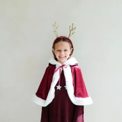Mimi & Lula Cape, Red Mrs. Claus