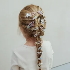 Mimi & Lula Hair Accessories, 4 Hair Clips - Star Trail Celeste